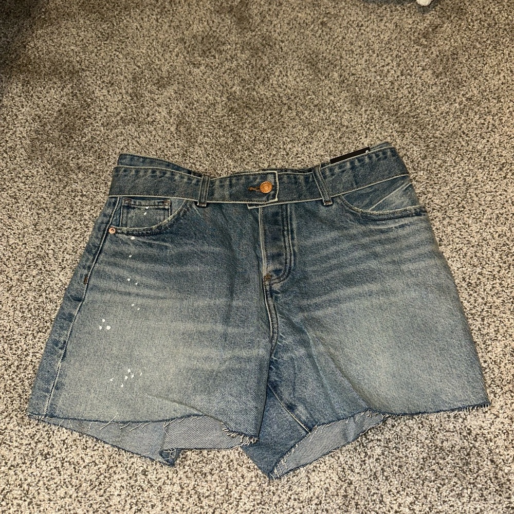 Denim Blue Women's Shorts